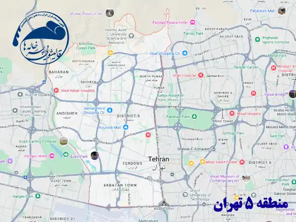 قالیشویی پسرخاله ها در منطقه 5