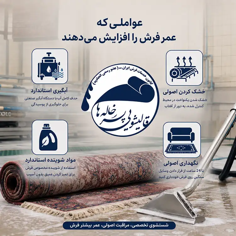 قبل از سپردن فرش به قالیشویی به چه نکاتی باید توجه کرد؟